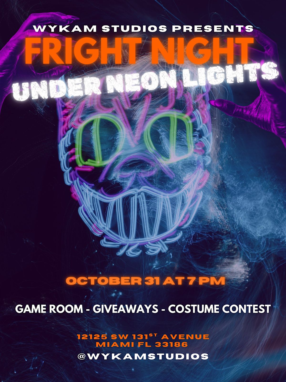 Fright Night Under Neon Lights