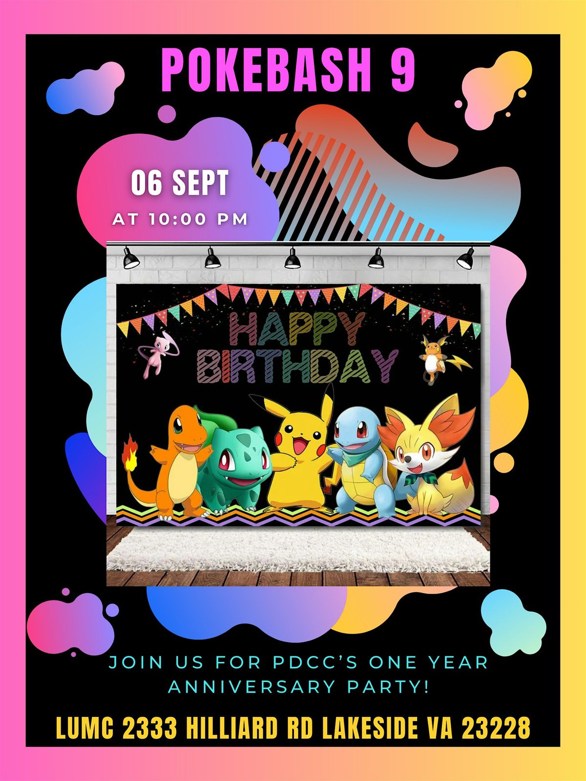 PDCC's PokeBash 9 TCG Card Show (TCG Exclusive)