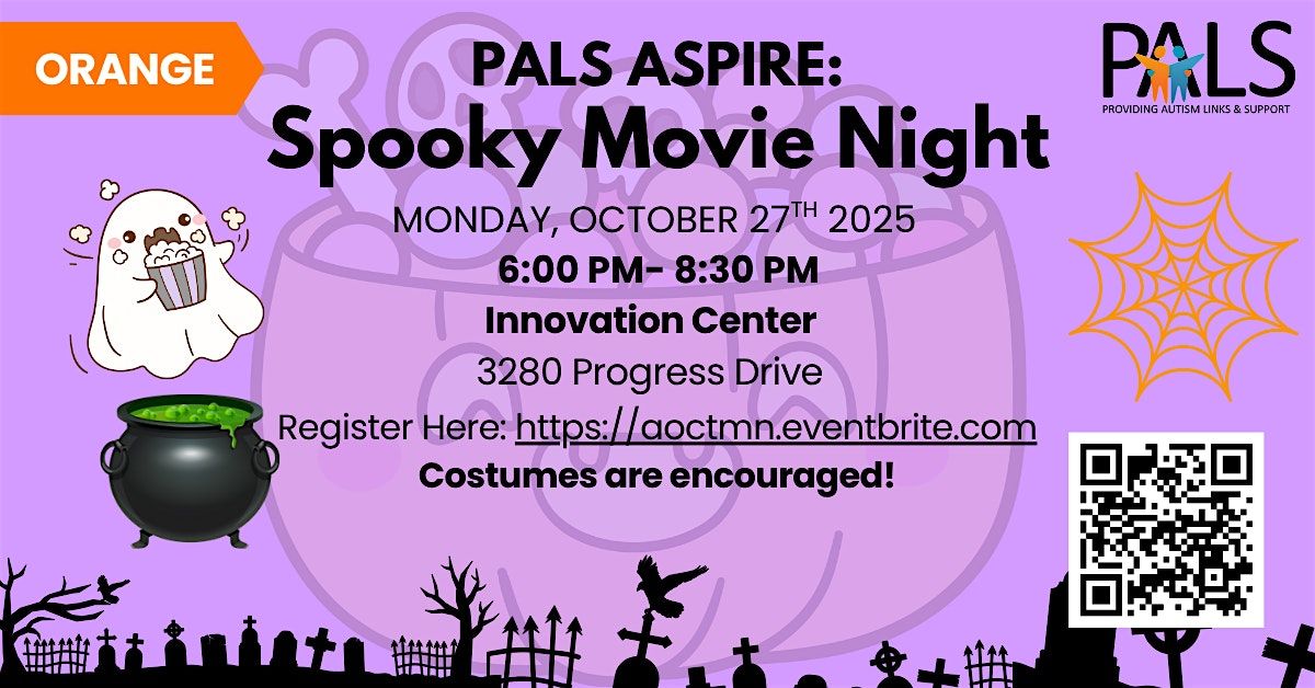 PALS: ASPIRE Spooky Movie Night