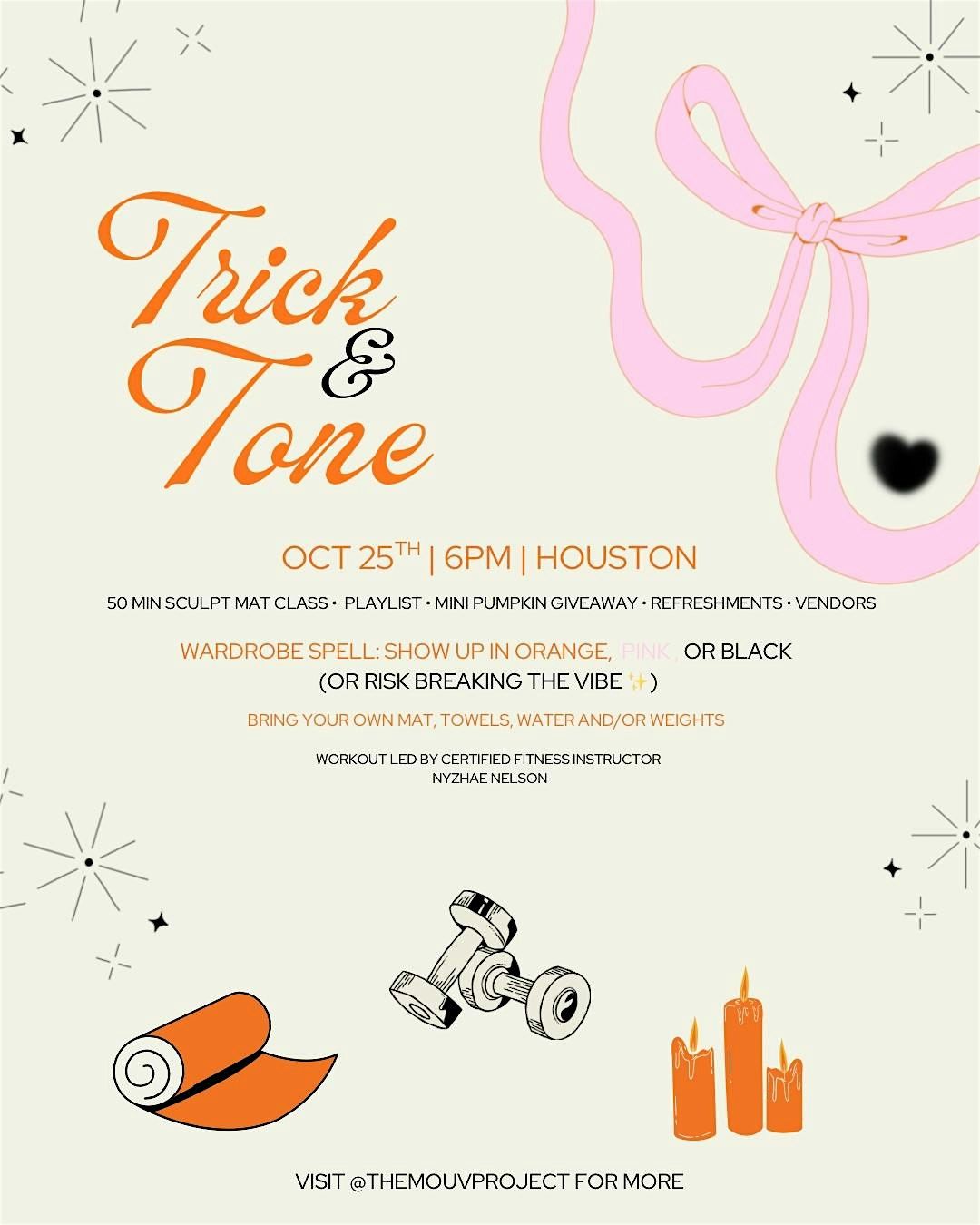 TRICK & TONE POP UP EVENT