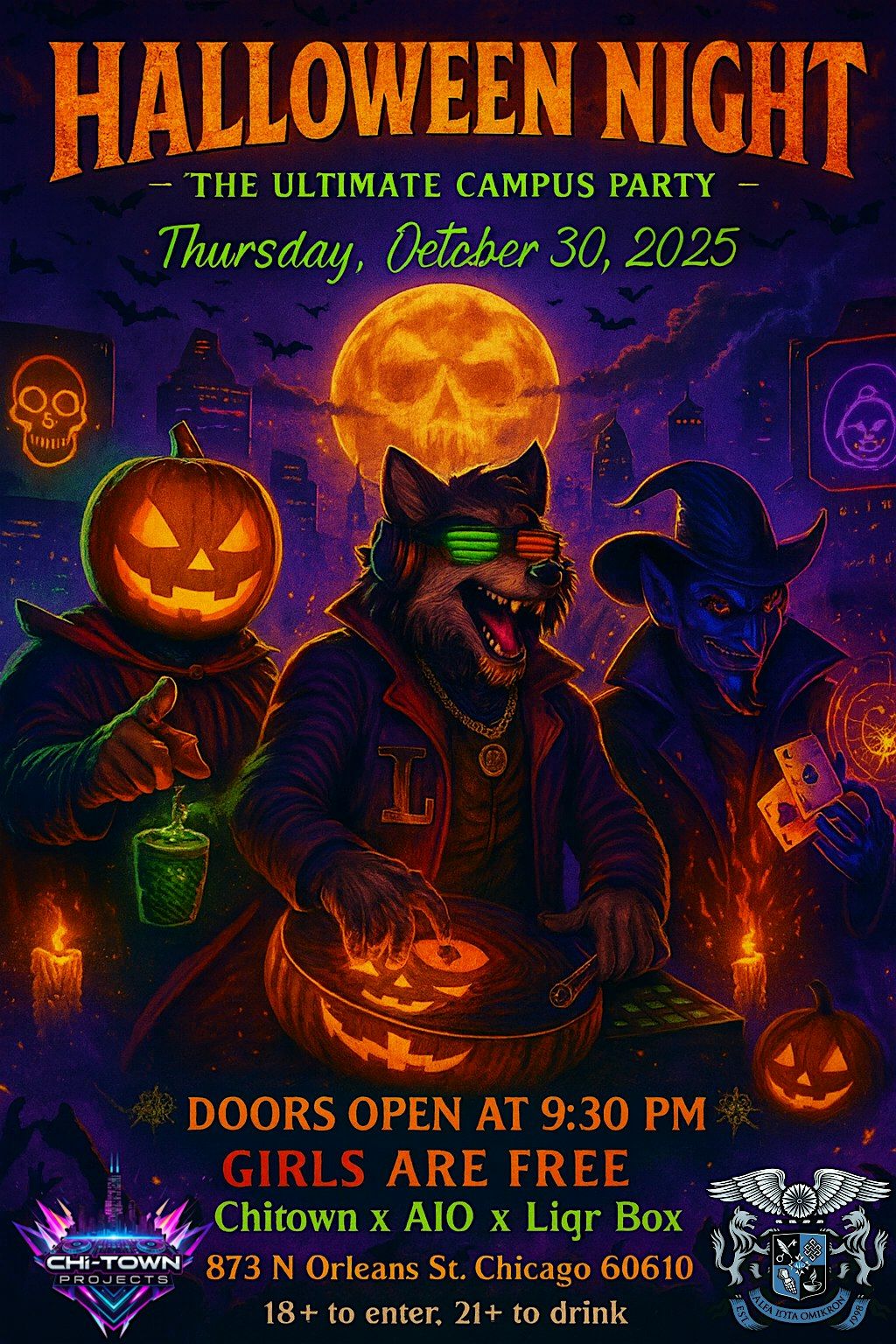 Halloween Night Party