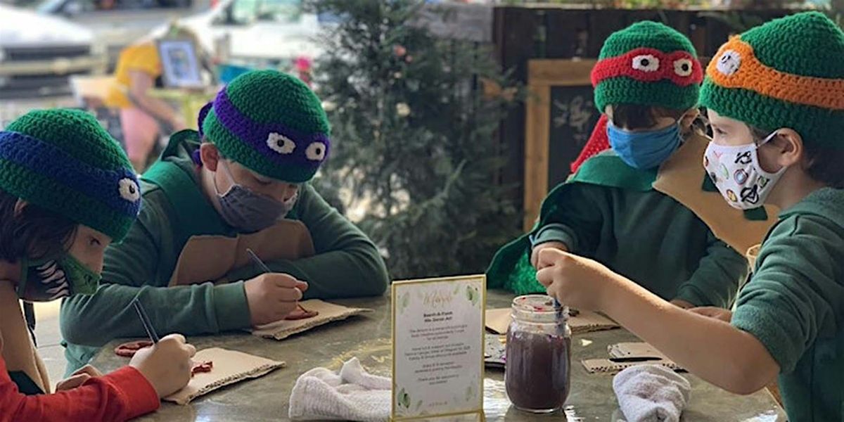 Spook & Sip Halloween Art Cafe - Create Spooky Creations