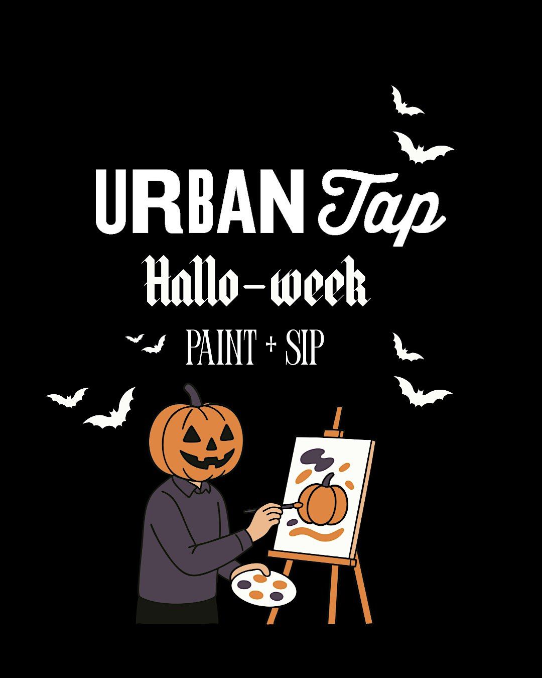 Hallo-week Paint + Sip