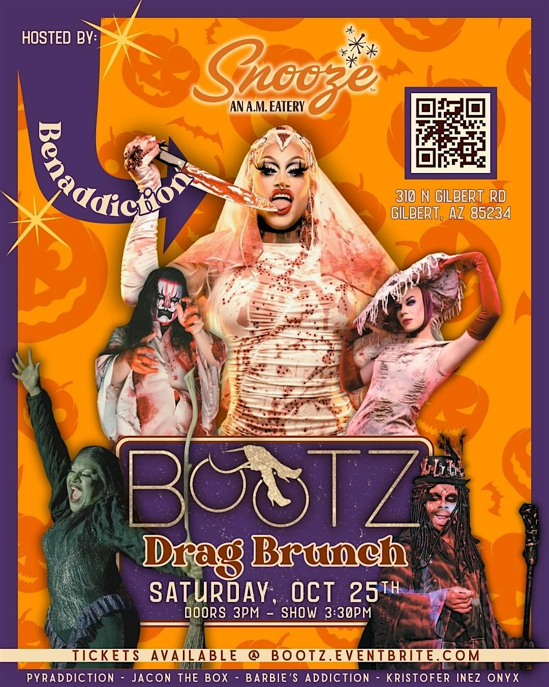 BOOTZ Drag Events \u2013 After Dark & Halloween Brunch