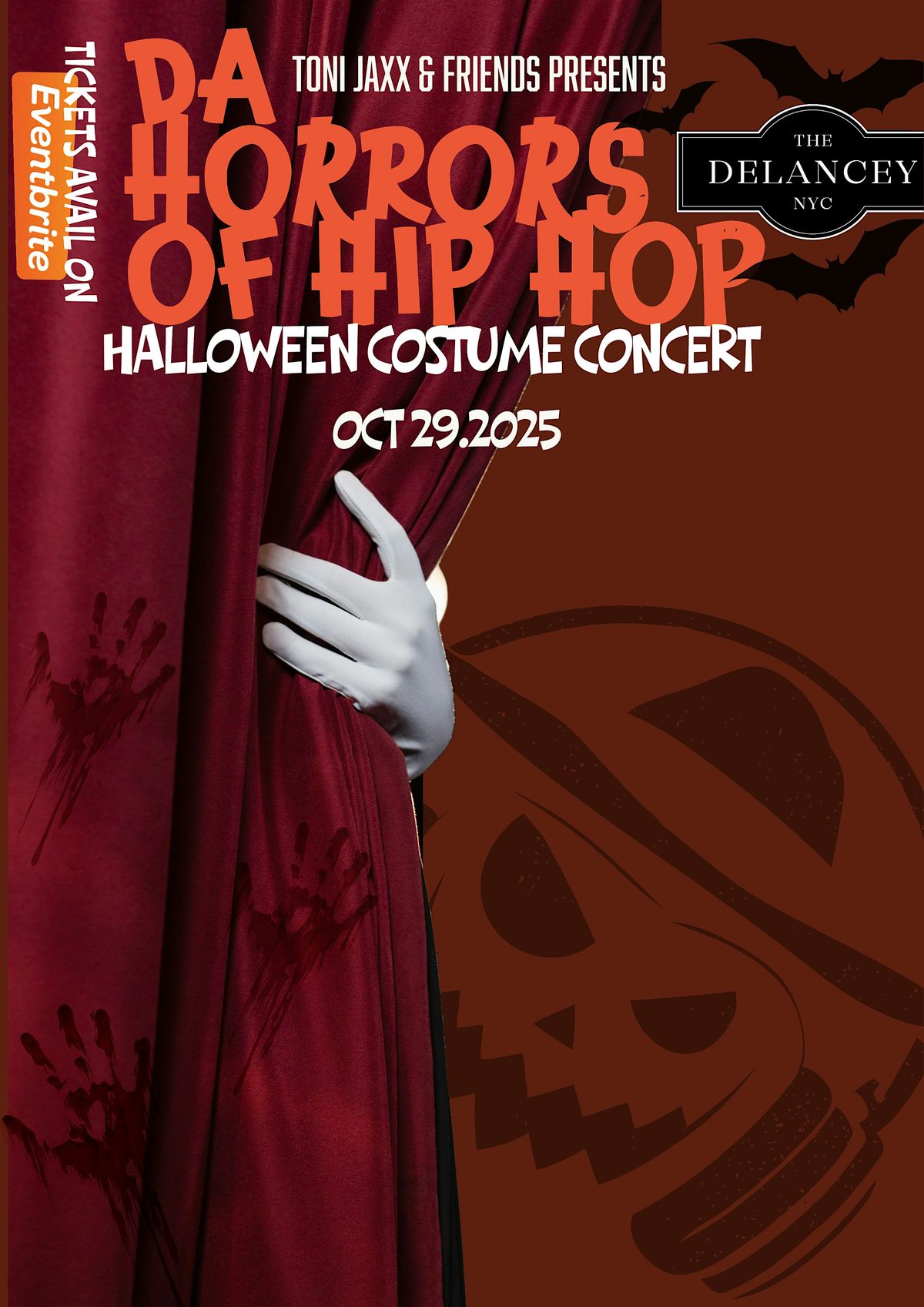 TONIJAXX & FRIENDS presents "DA HORRORS OF HIP HOP"
