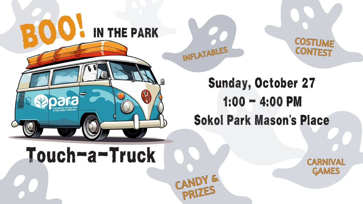 Boo! in the Park + Touch-A-Truck (Sokol Park)