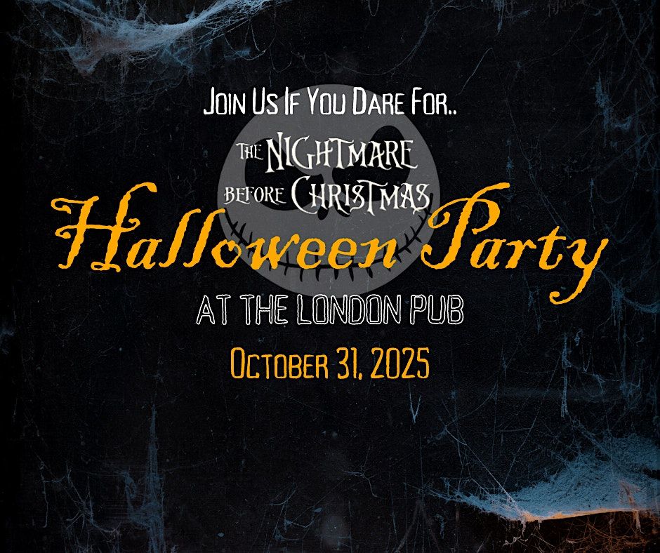 The Nightmare before Christmas Halloween Party!