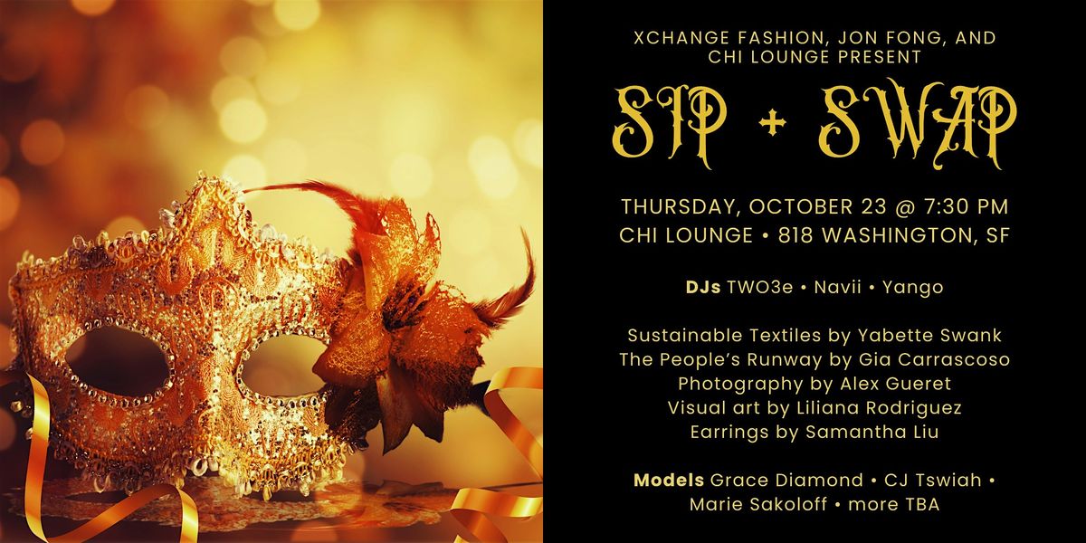 Xchange Fashion Sip + Swap: Halloween Edition