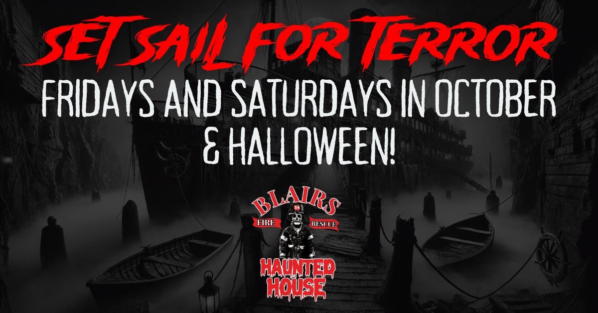 Blairs Haunted House 2024 7100 US29, Blairs, VA, United States