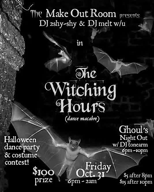 The WITCHING HOURS ~ Halloween Dance Party!