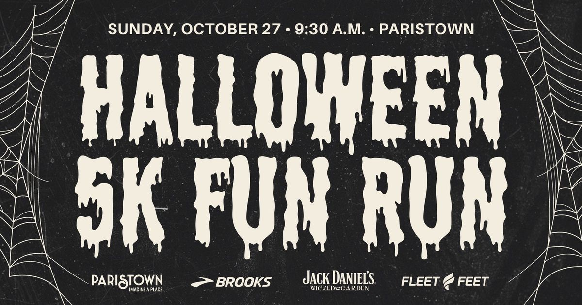 Fleet Feet Halloween 5K Fun Run | Paristown Arts District | Sunday, October 27