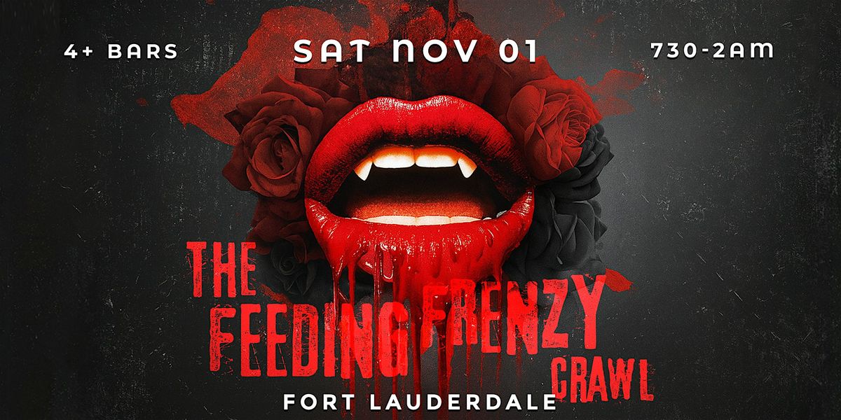 Feeding Frenzy Halloween Bar Crawl Fort Lauderdale 2025