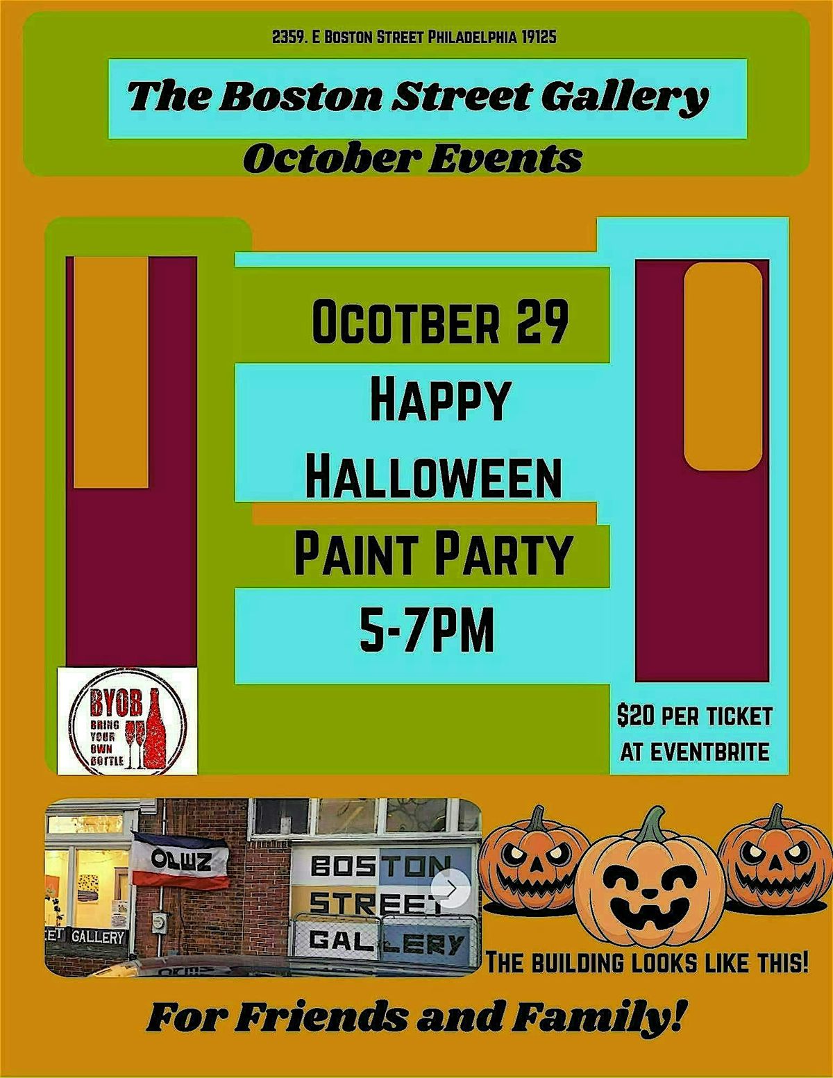 Happy Halloween   Paint Party