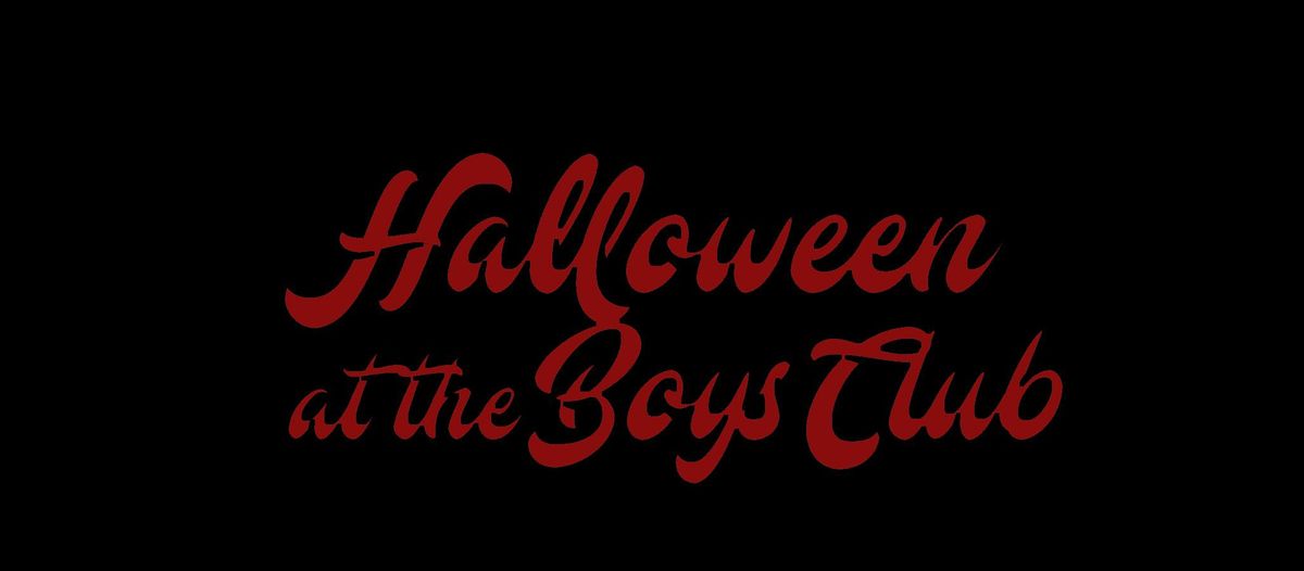 Halloween at the Dalston Boys Club