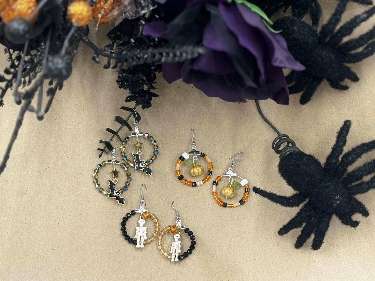Easy Halloween Charm Earrings - Mapunapuna