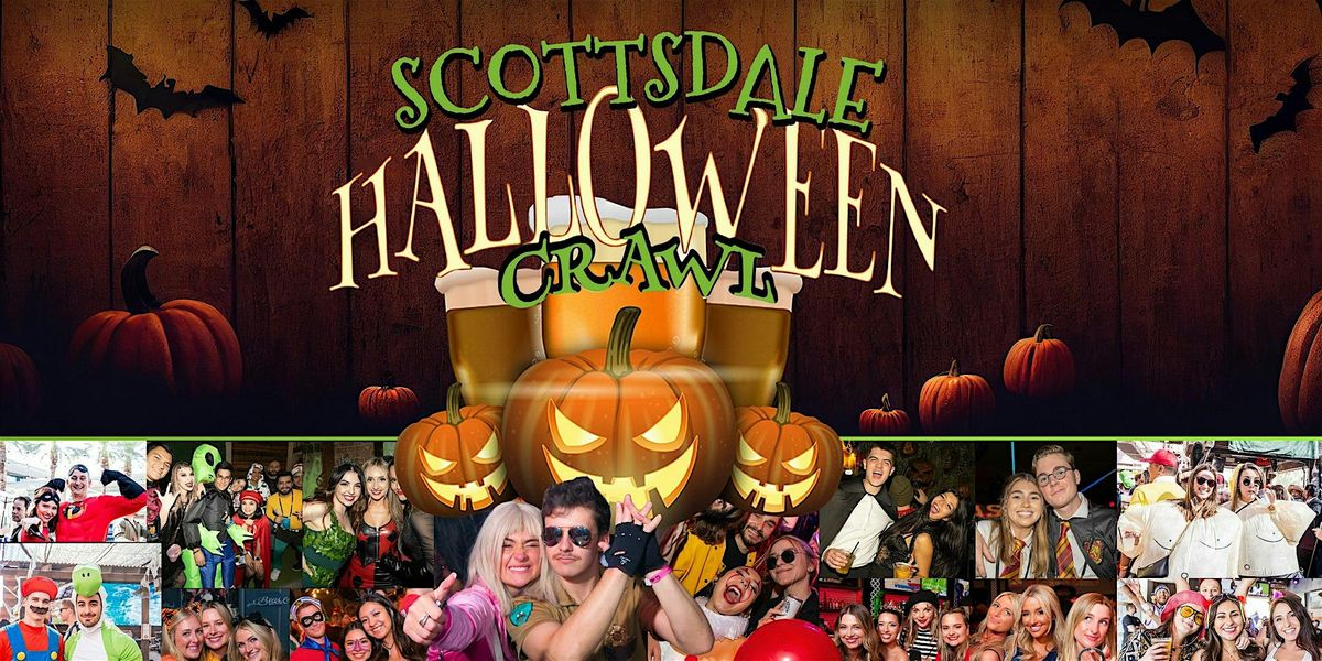 Scottsdale Halloween Crawl: Admission + 3 Drinks for a Penny Each!