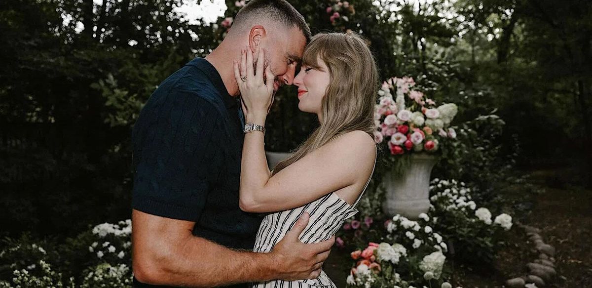 Taylor & Travis\u2019s engagement & listening party!