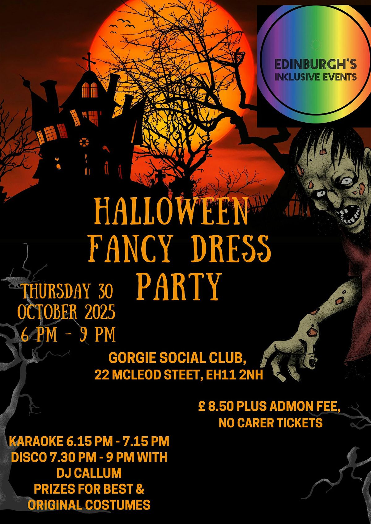 HALLOWEEN FANCY DRESS PARTY