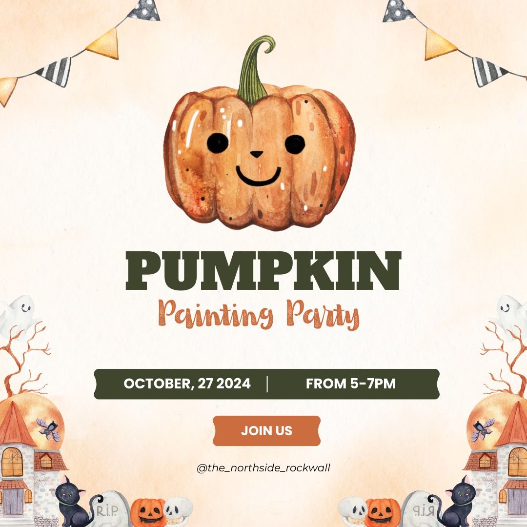 Pumpkin Painting & A Movie at The Northside