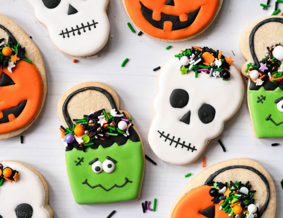 Halloween Cookie Decorating and Cocktails