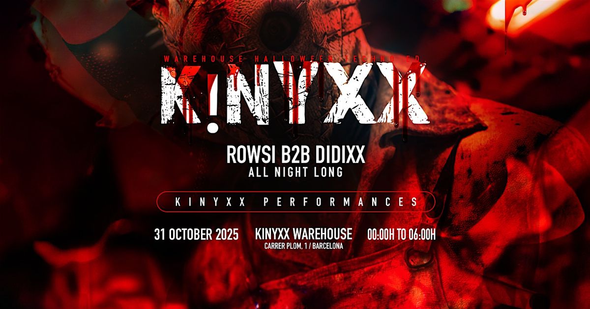 KINYXX pres: Warehouse Halloween Techno Edition