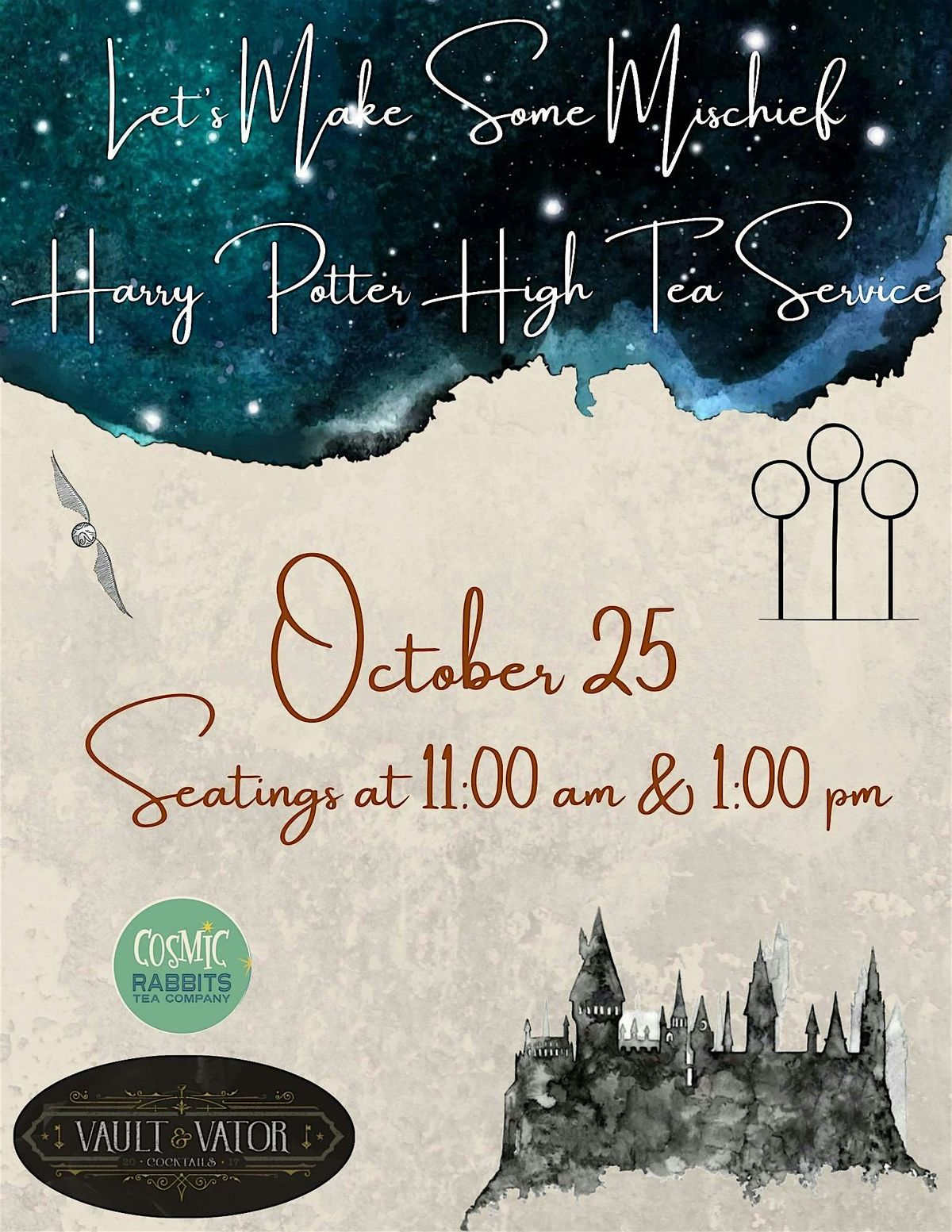 Harry Potter High Tea