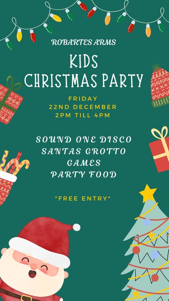 kids Christmas party Robartes Arms, Redruth, EN December 22, 2023