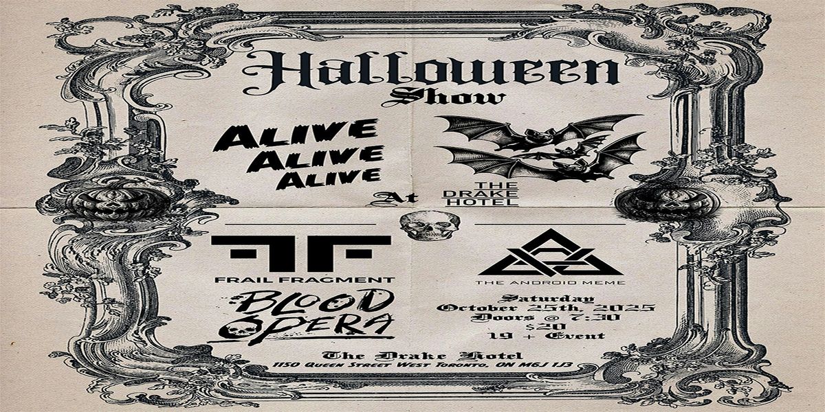 Frail Fragment @ The Drake Underground w\/ The Android Meme & Blood Opera