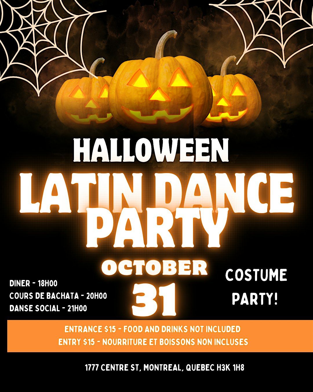 Halloween Latin Dance Party