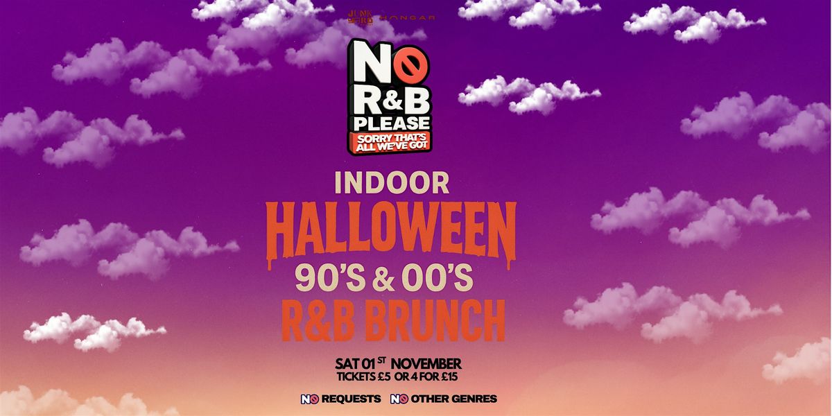 R&B Halloween Indoor Day Party- In The Hangar At Junkyard Market