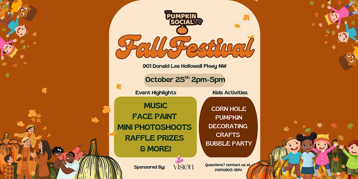 Fall Fest: Petite Pumpkin Social