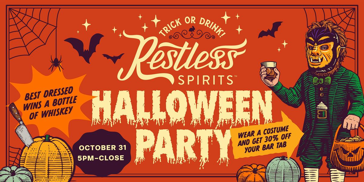 Restless Spirits Halloween Party