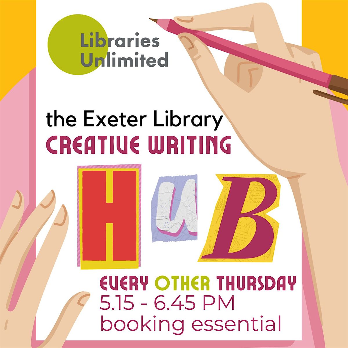 Creative Writing Hub Autumn 2025