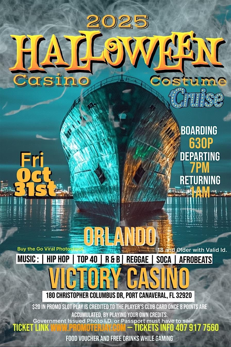 2025 Orlando Halloween Casino Costume Cruise