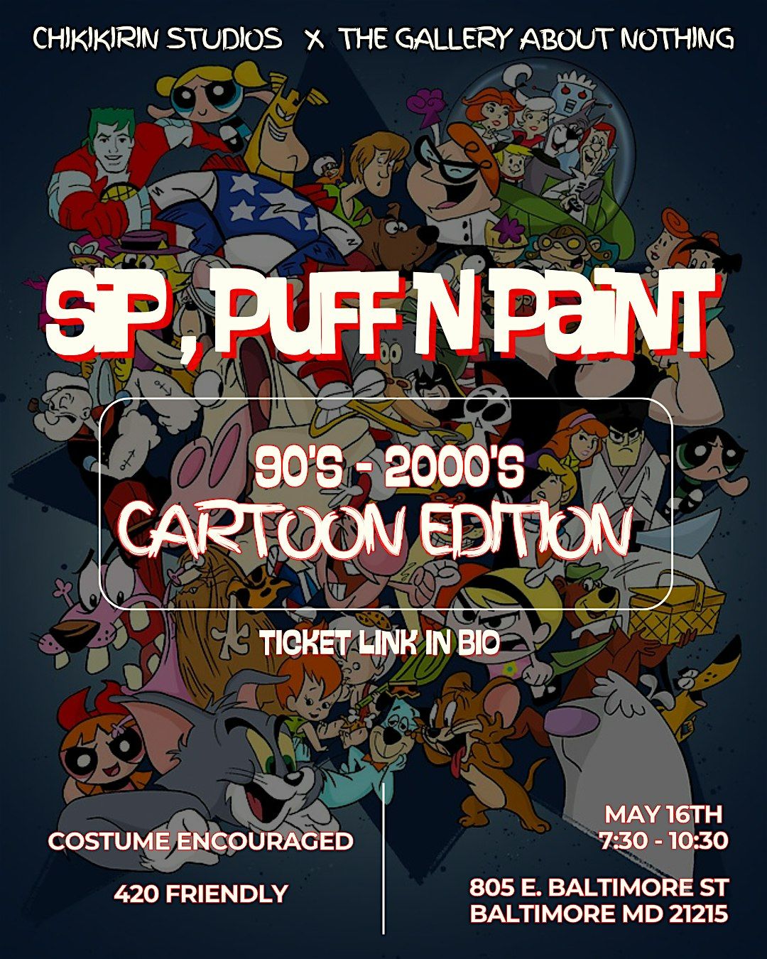 Sip, Puff & Paint Cartoon Edition