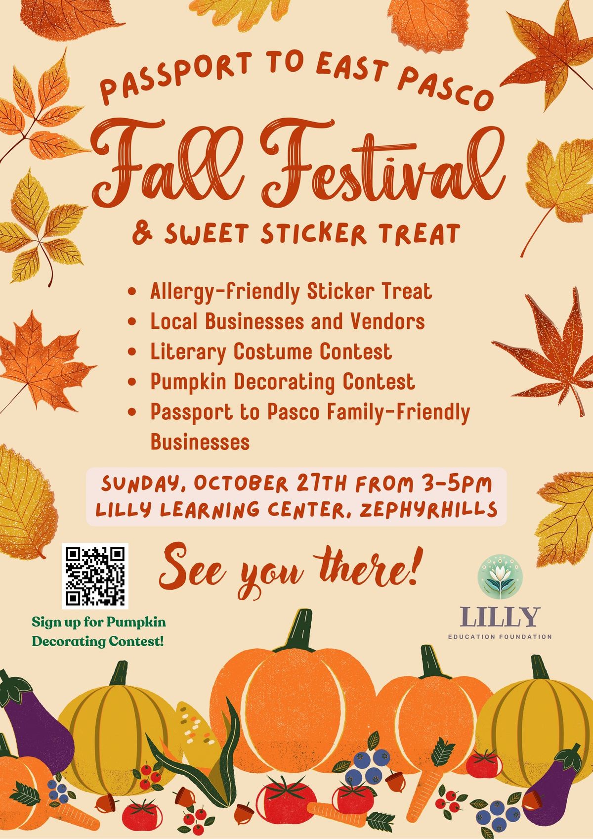 LILLY's Fall Family Fest & Sweet \u2018Sticker\u2019 Treat