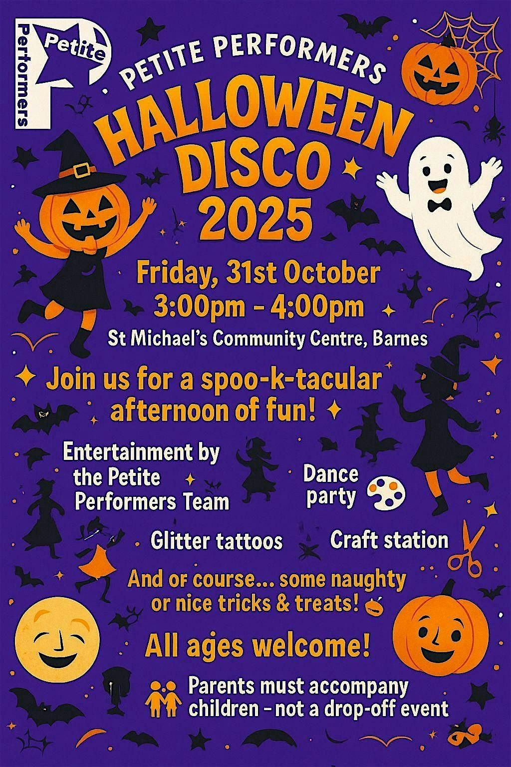 Petite Performers Halloween Disco!