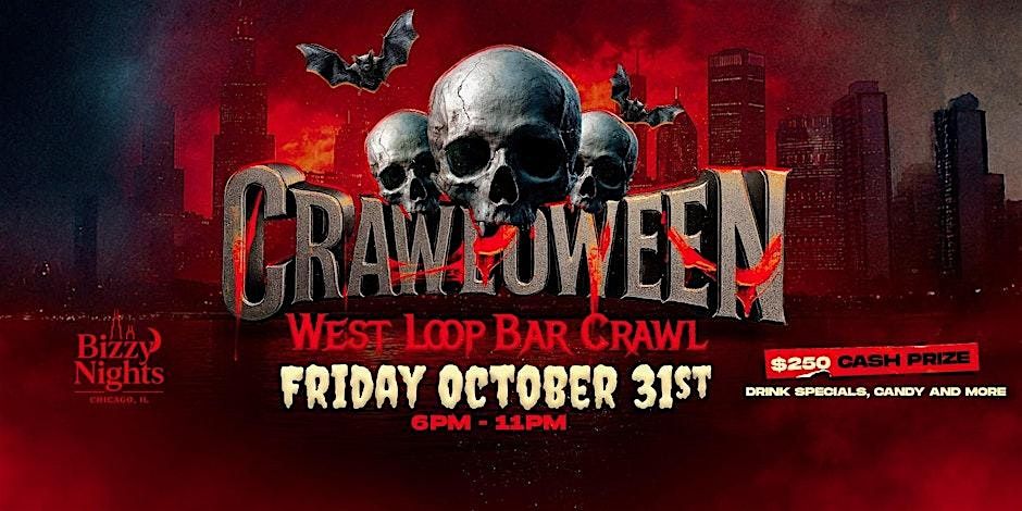 Blue Crawls Presents: CHICAGO WEST LOOP HALLOWEEN BAR CRAWL |  CRAWLOWEEN