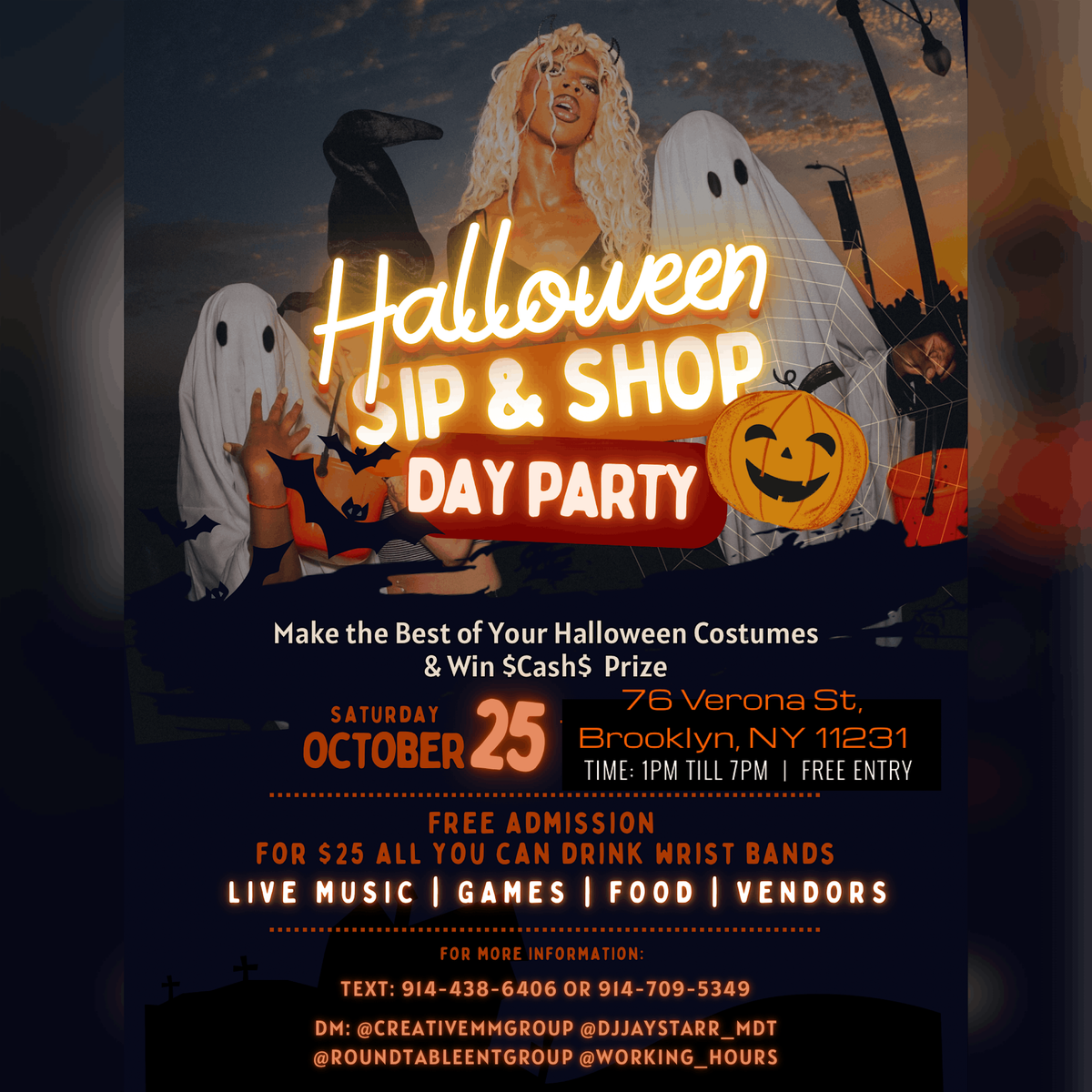 THE HALLOWEEN DAY PARTY