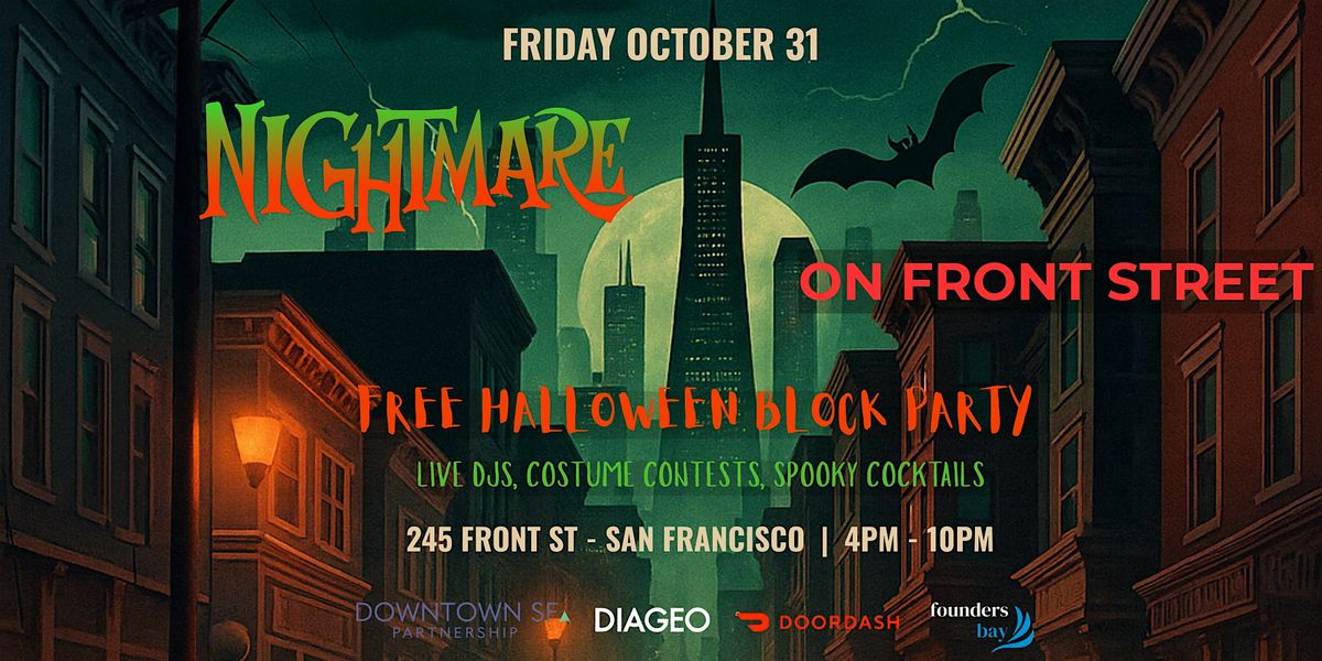 Nightmare on Front Street: Free Halloween Block Party