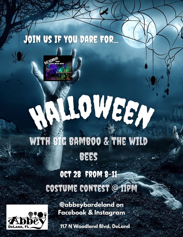 Halloween with Big Bamboo and the Wild Bees Abbey Bar, Deland, FL