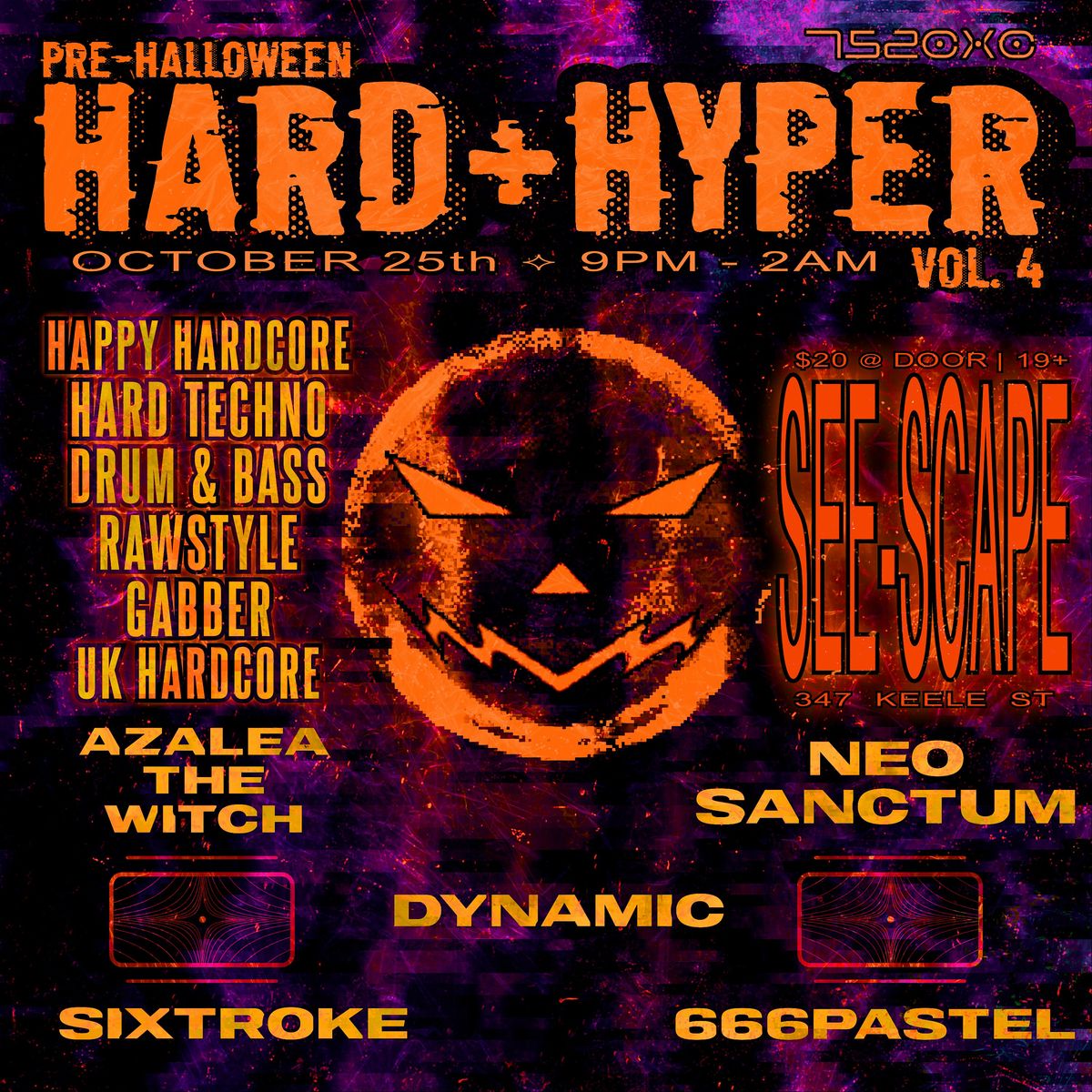 752cxc presents: HARD+HYPER vol. 4
