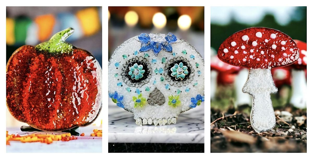 Halloween Fused glass workshop `Friday 10th October 6-8pmpm