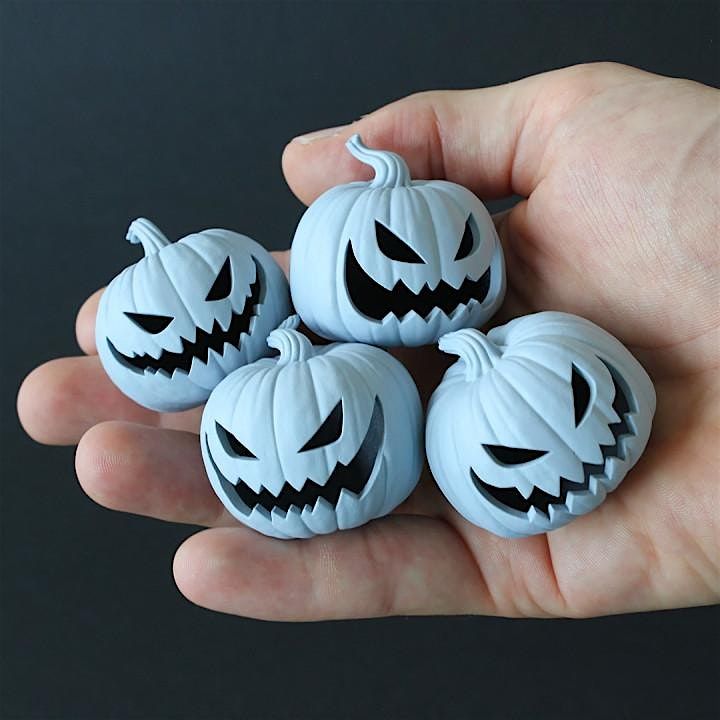 Color Your Own 3D Printed Jack-o'-Lantern