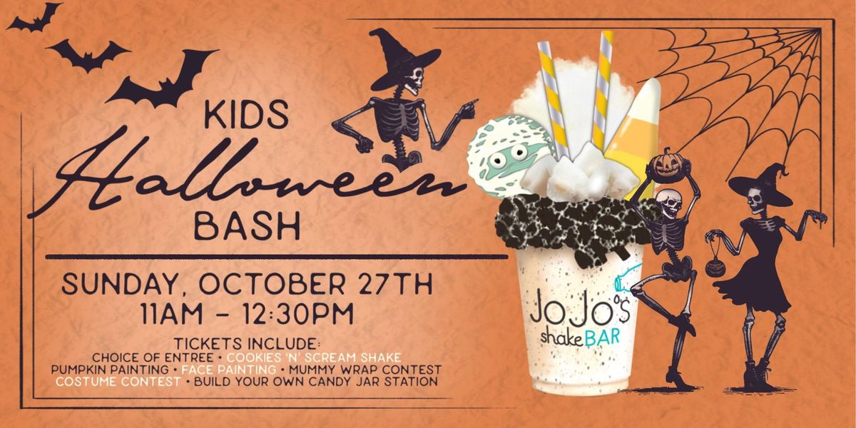 Kids' Halloween Bash at JoJo's Pumpkin Patch