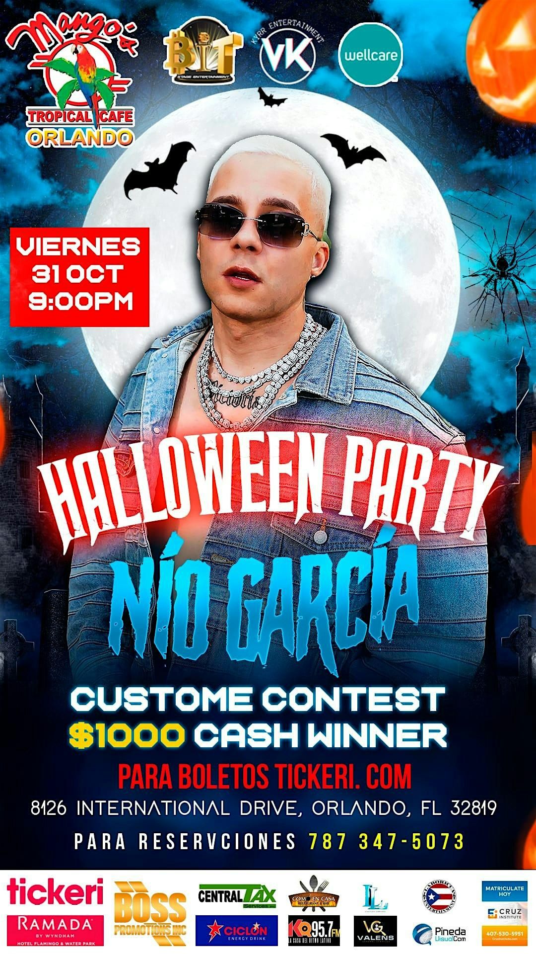 Nio Garcia Halloween Party with Special Guests