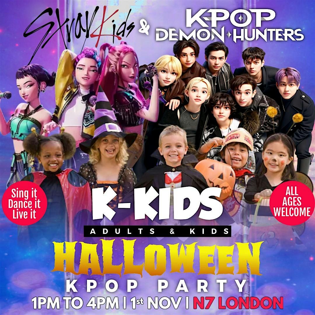 K-KIDS, Stray Kids & Demon Hunters KPOP Halloween Party.