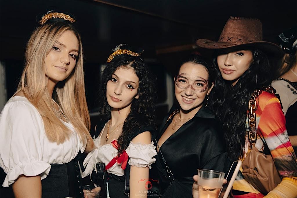 Halloween celebrations on the Thames with a secret after party