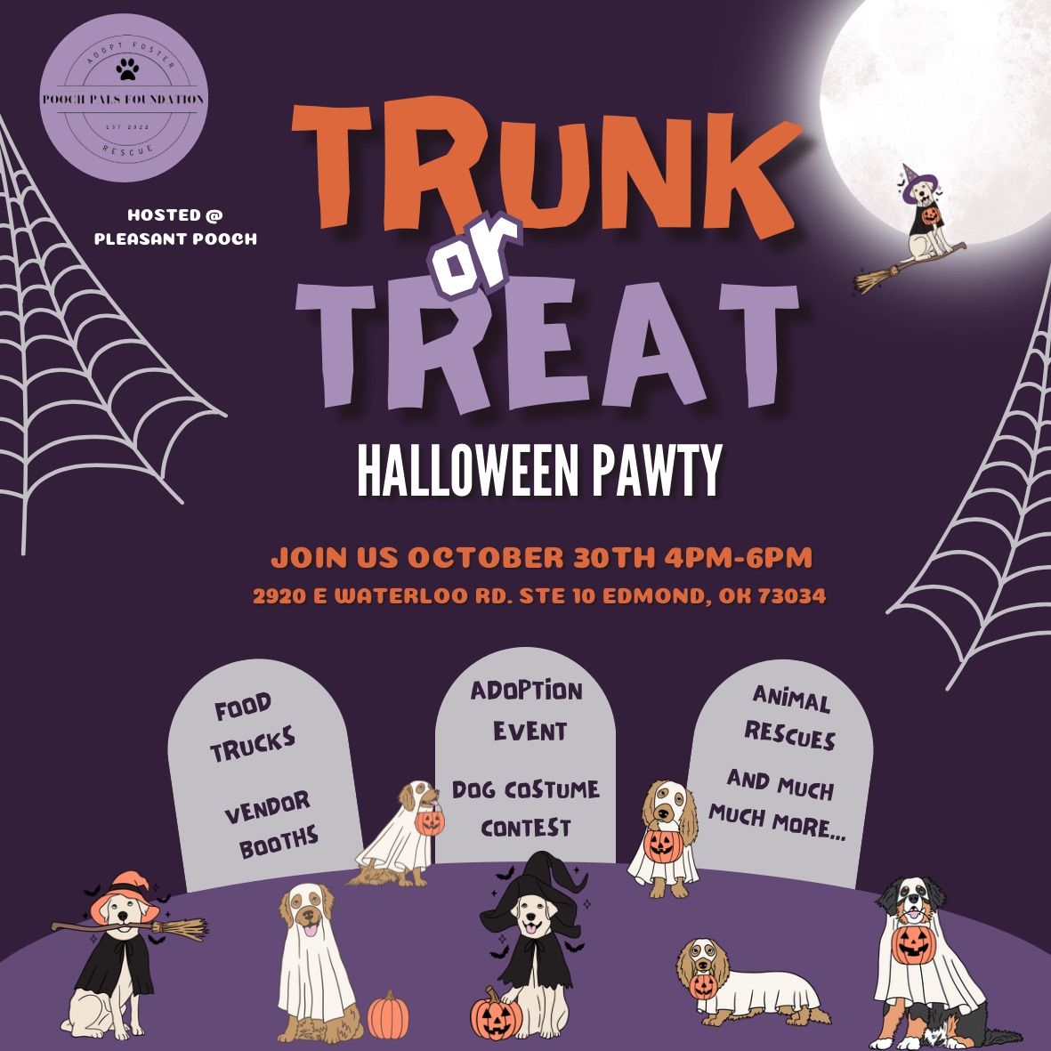 Trunk or Treat for Pooch Pals Foundation