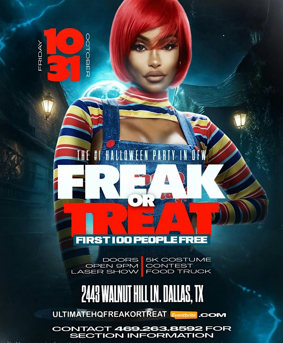 THE BIGGEST FREAK OR TREAT HALLOWEEN PARTY IN TX @HEADQUARTERSDALLAS
